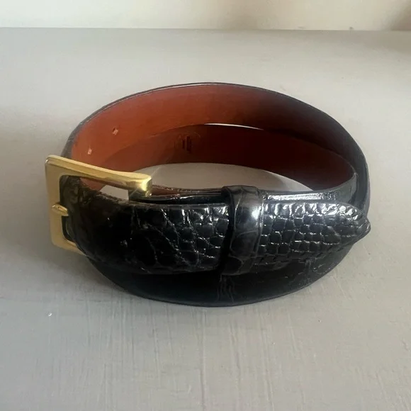 Accessories | House Of Fleming 1 Genuine Alligator Belt 31  display picture 3